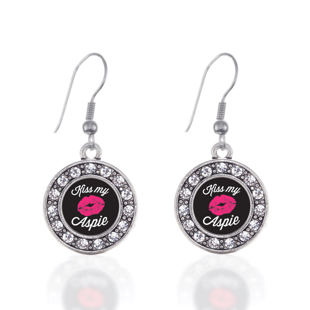 Kiss My Aspie Circle Charm
