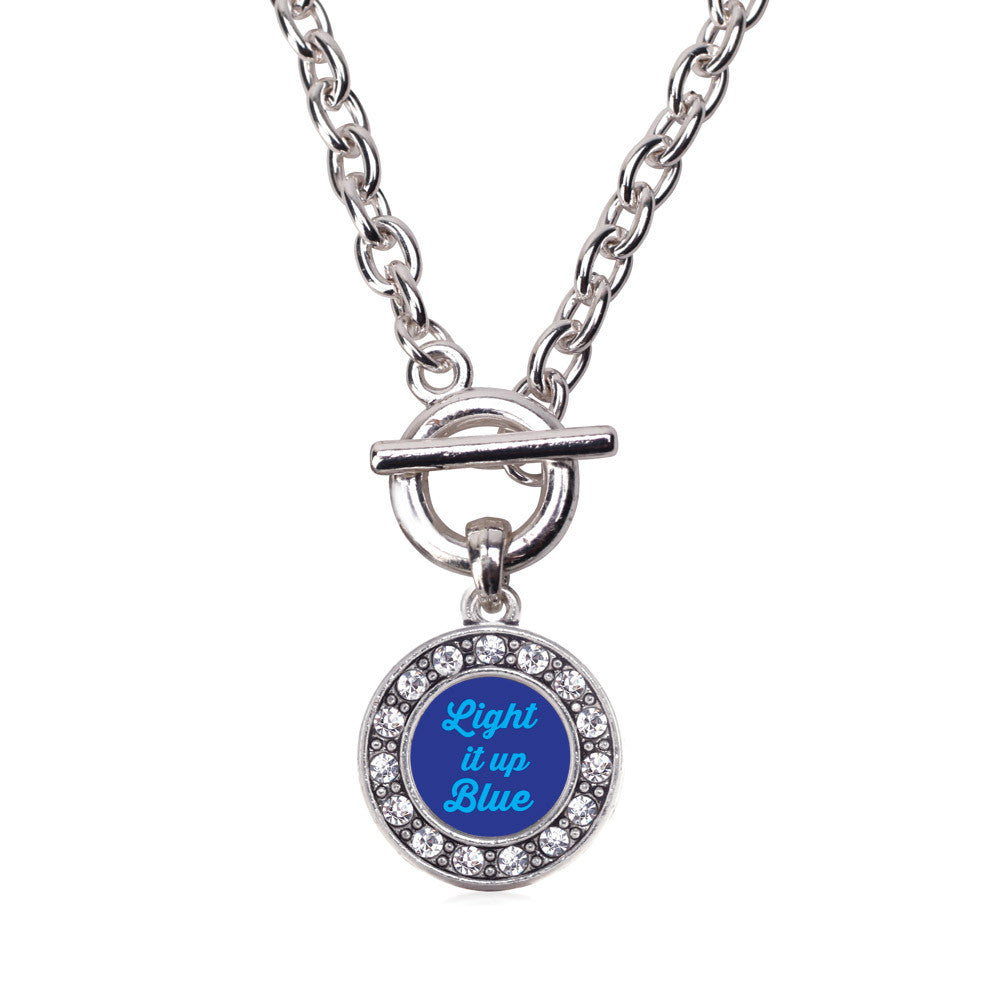 Light It Up Autism Awareness Circle Charm