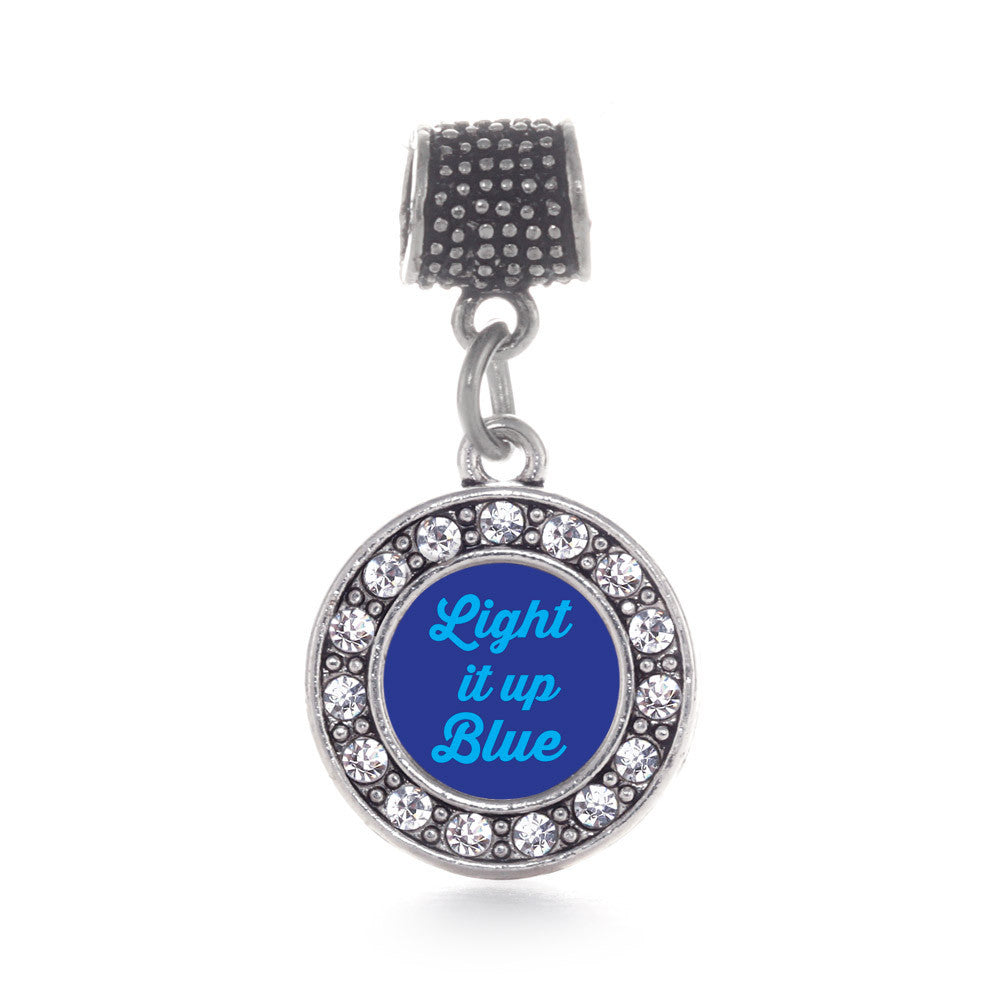 Light It Up Autism Awareness Circle Charm