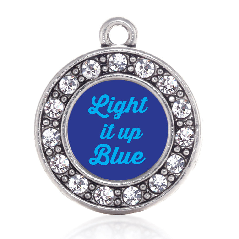 Light It Up Autism Awareness Circle Charm