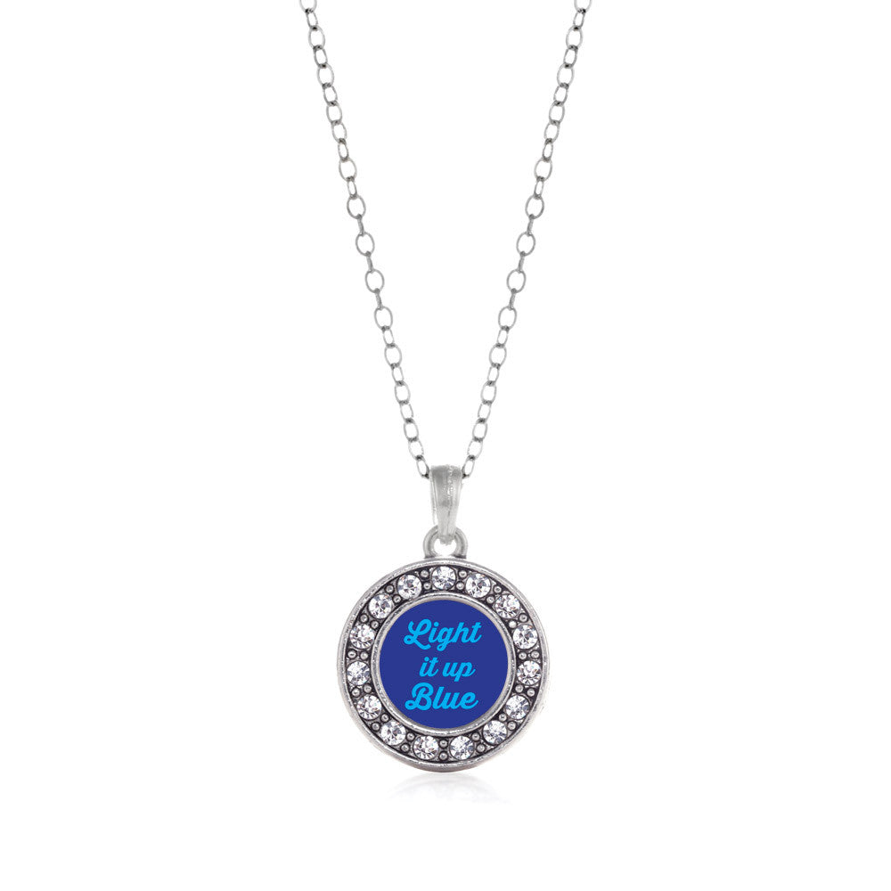 Light It Up Autism Awareness Circle Charm