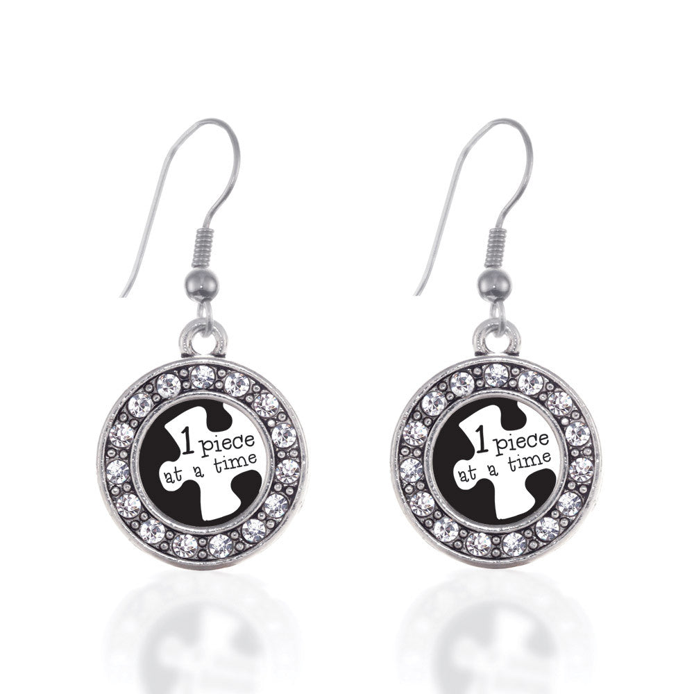 One Piece at a Time Autism Awareness Circle Charm
