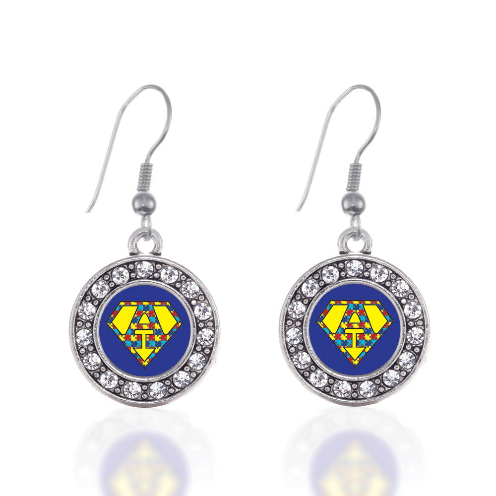 Super Autism Awareness  Circle Charm