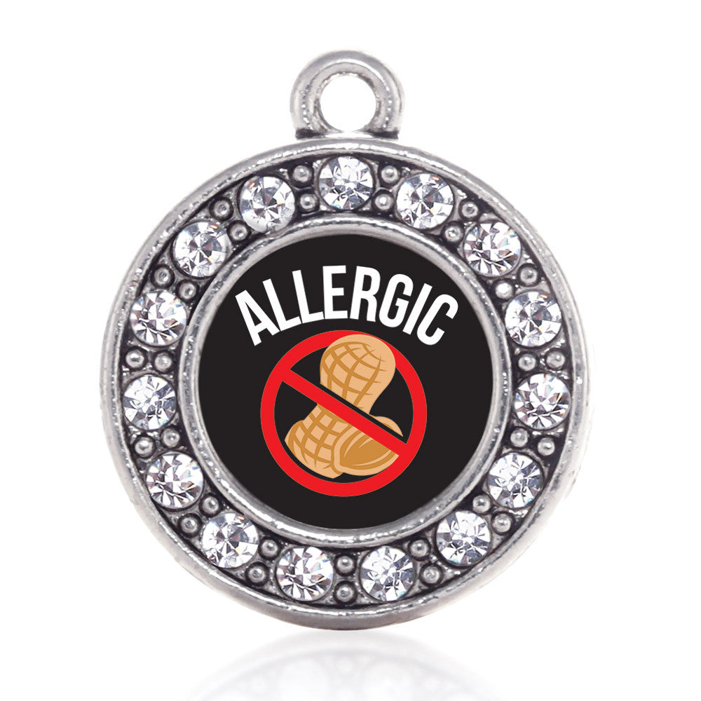 Peanut Allergy  Circle Charm