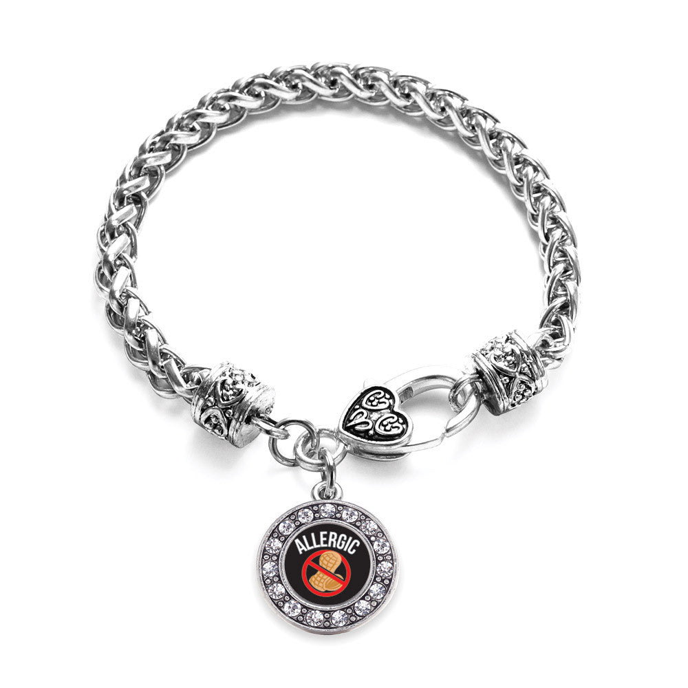 Peanut Allergy  Circle Charm