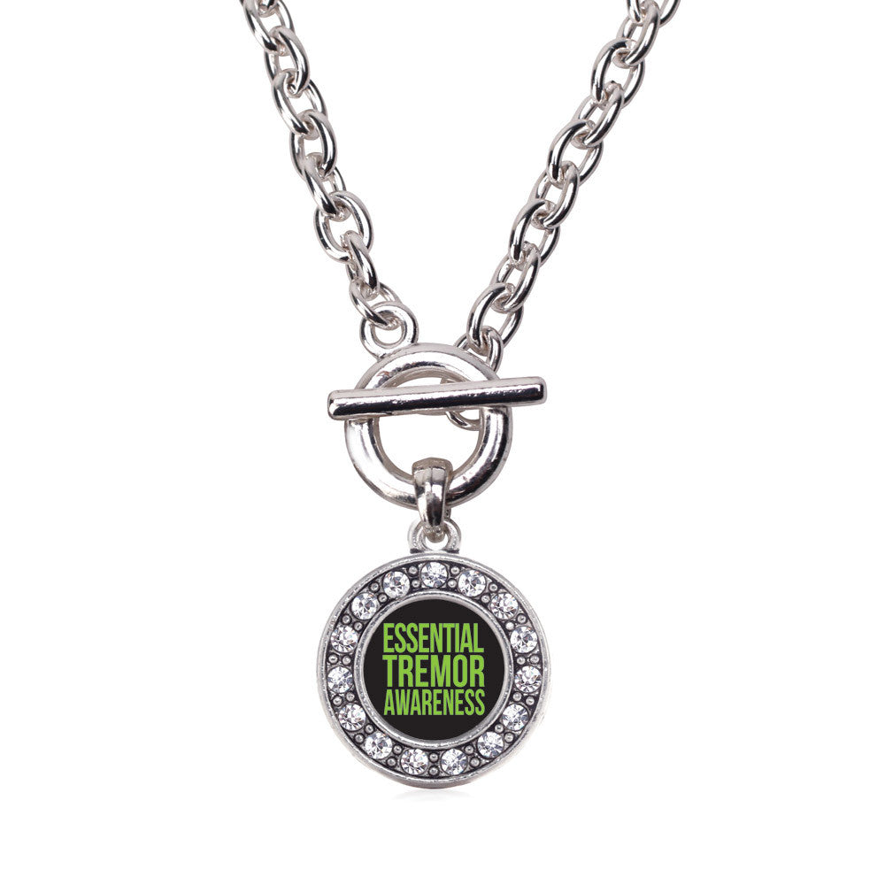 Essential Tremor Awareness  Circle Charm