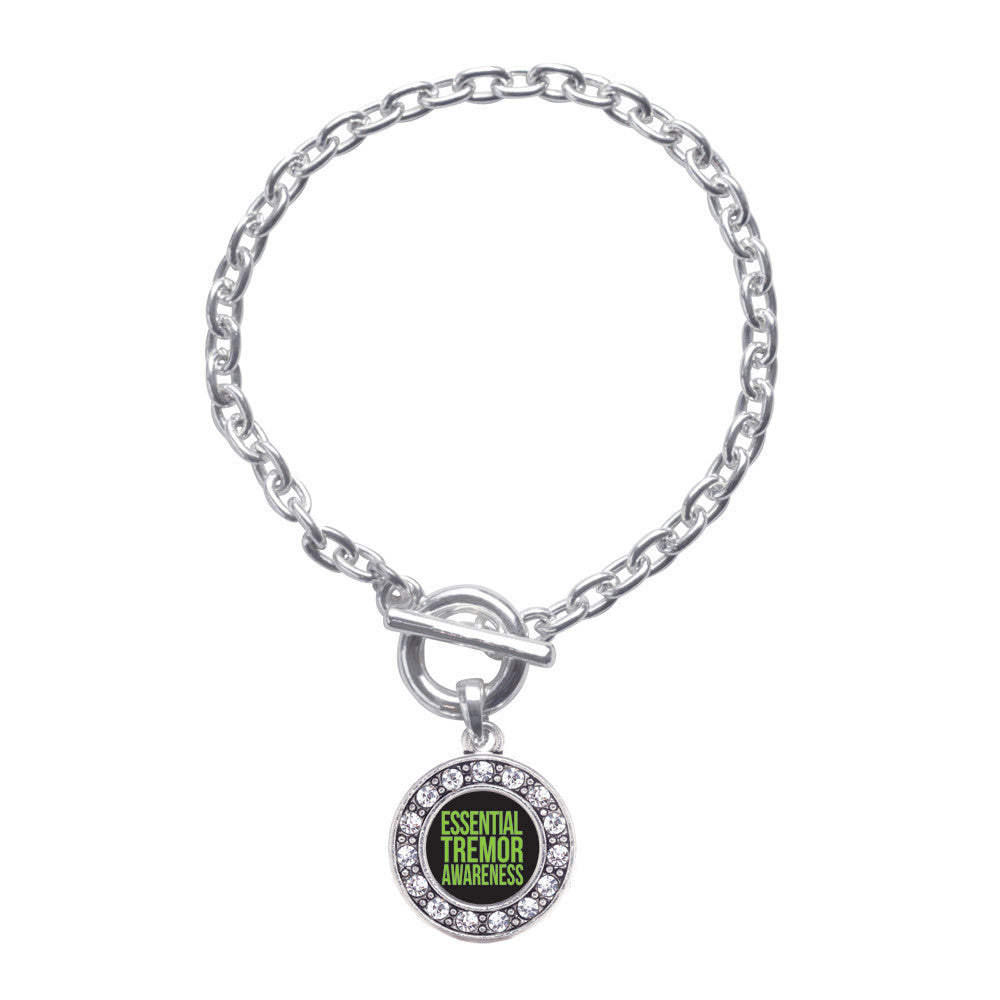 Essential Tremor Awareness  Circle Charm