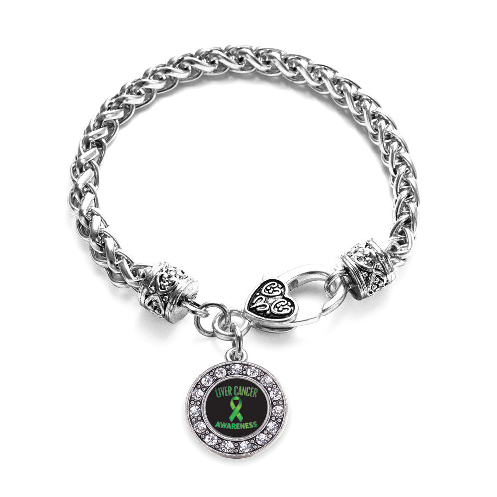 Liver Cancer Awareness  Circle Charm