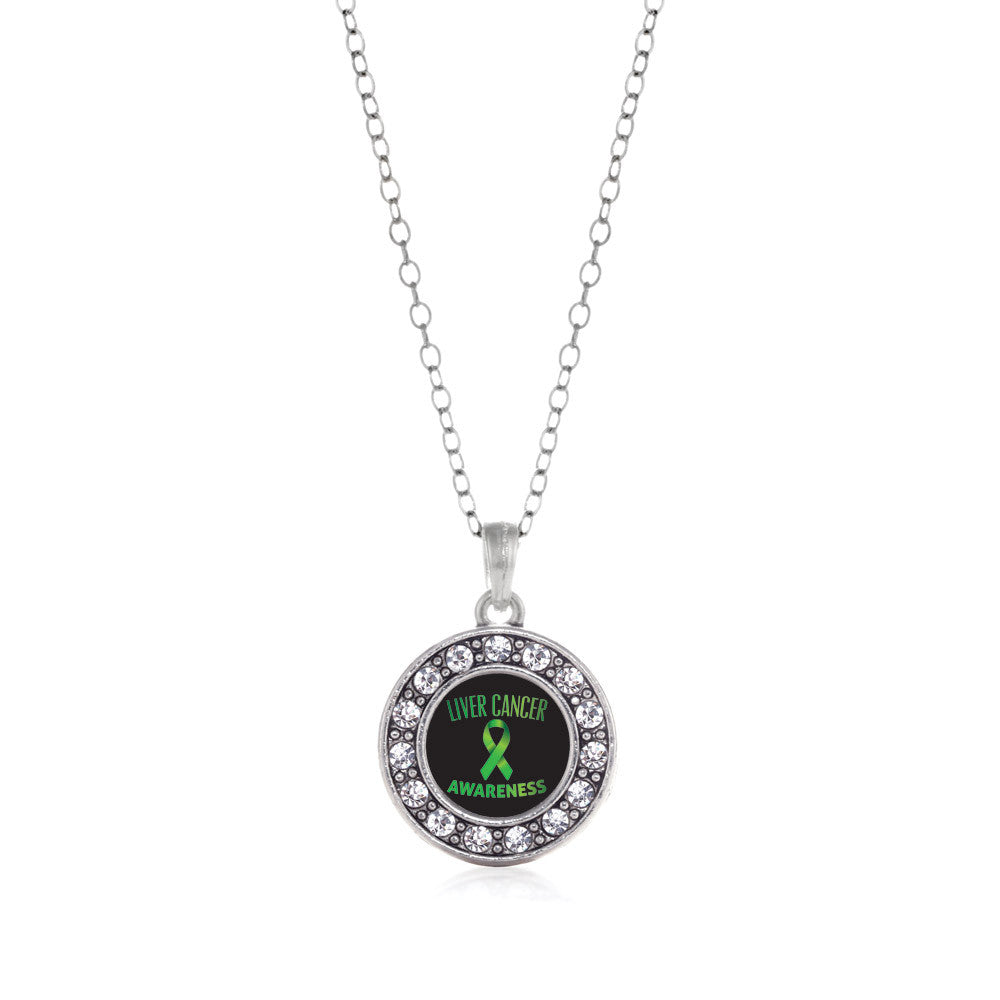 Liver Cancer Awareness  Circle Charm