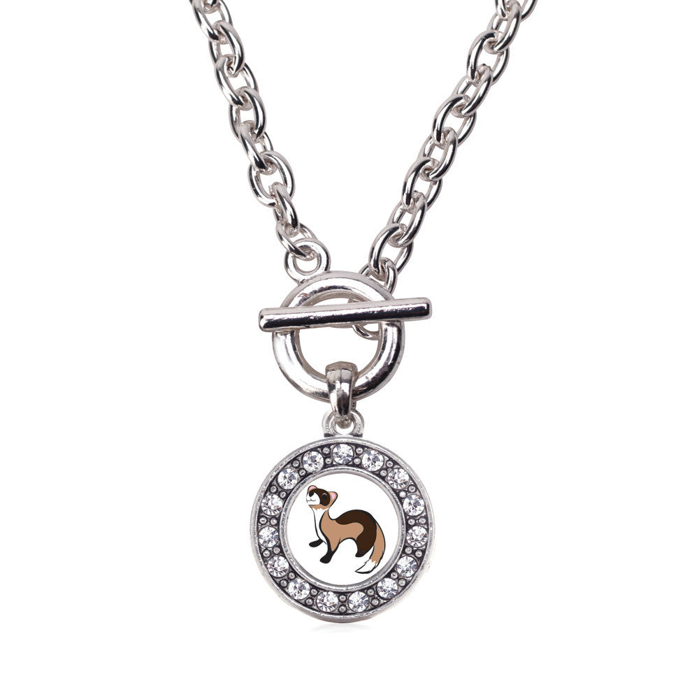 Ferret Circle Charm