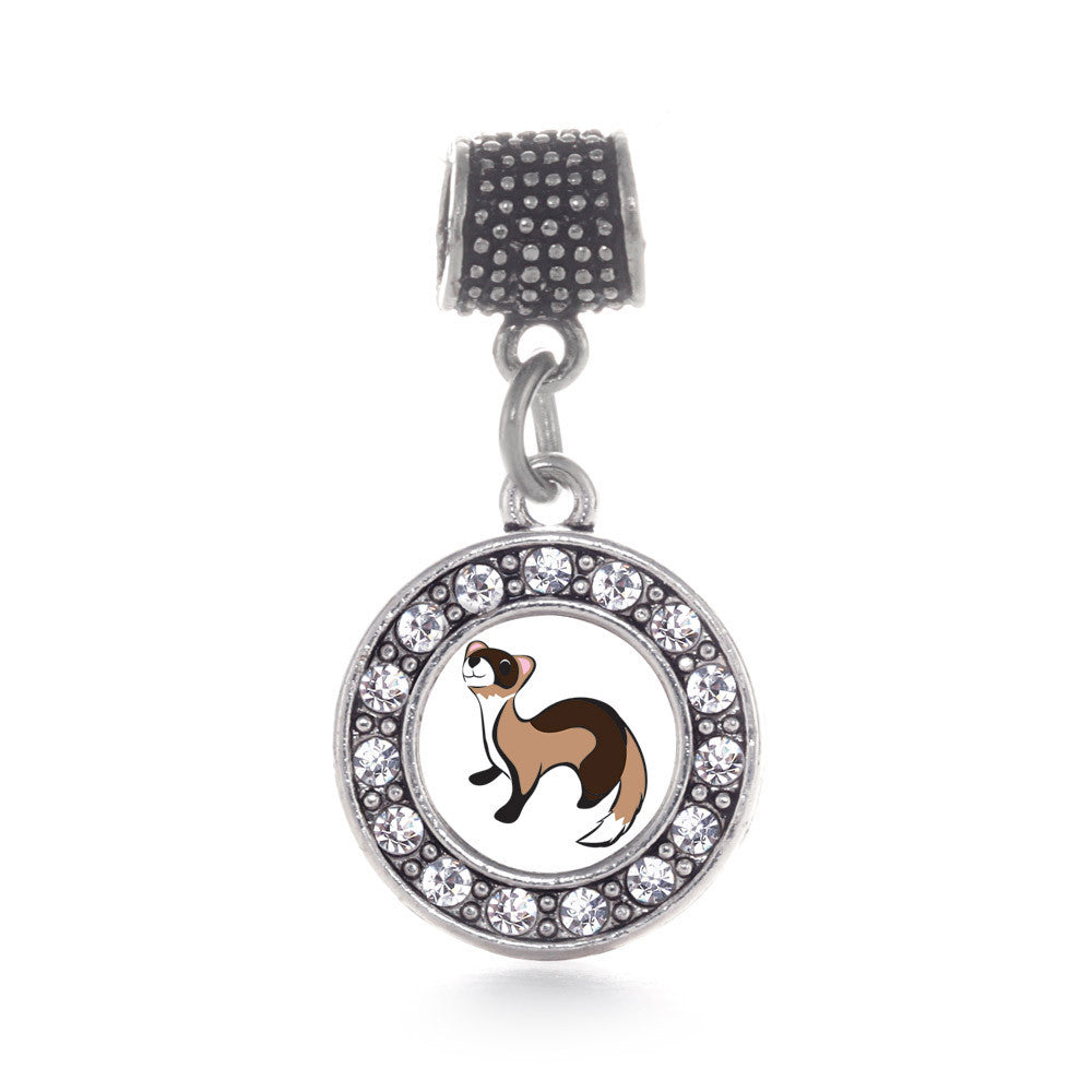 Ferret Circle Charm