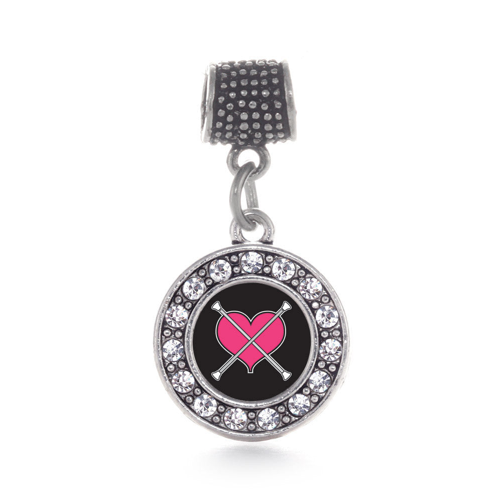 Baton Twirling  Circle Charm