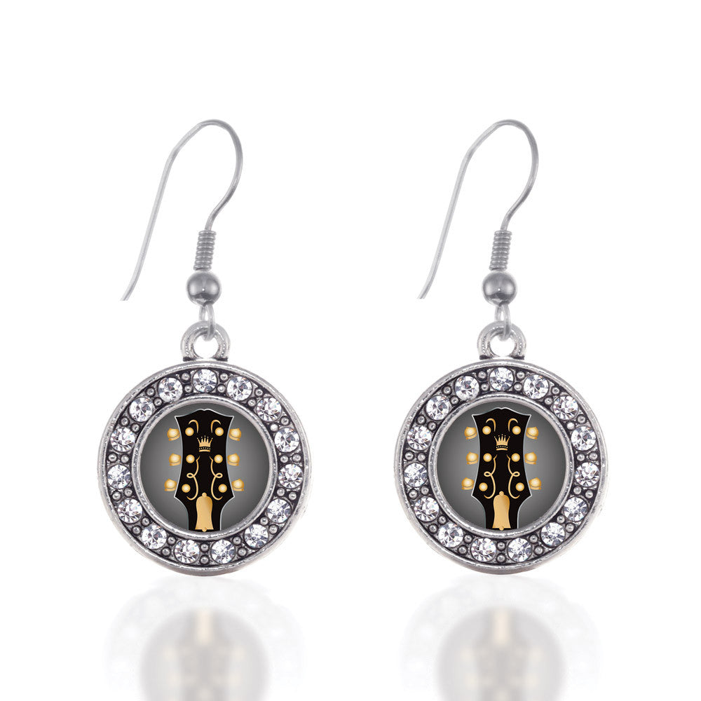 Legendary Guitar Circle Charm