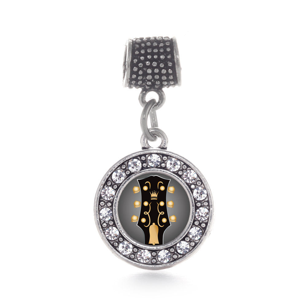 Legendary Guitar Circle Charm