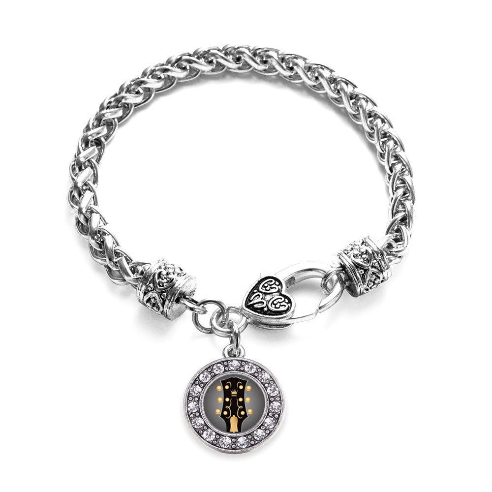 Legendary Guitar Circle Charm