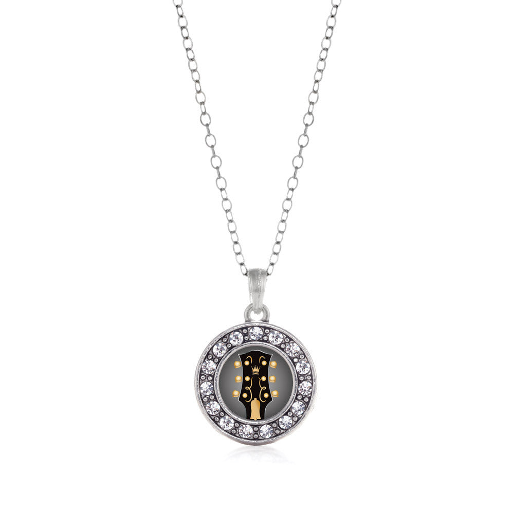 Legendary Guitar Circle Charm