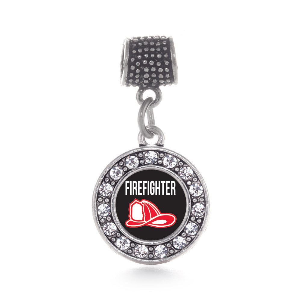 Firefighter Circle Charm