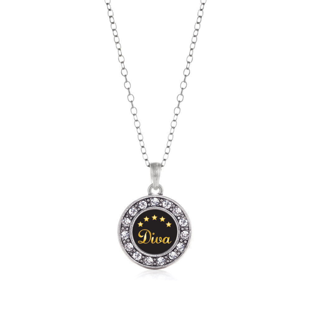 Five Star Diva Circle Charm
