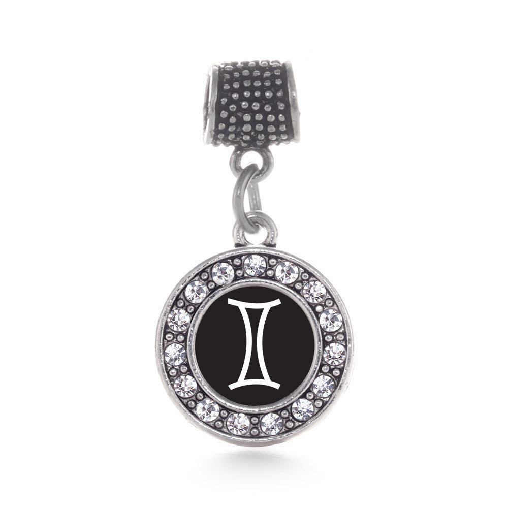Gemini Zodiac Circle Charm