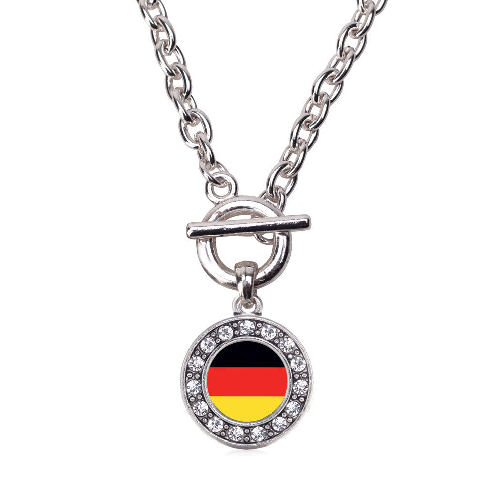 German Flag Circle Charm