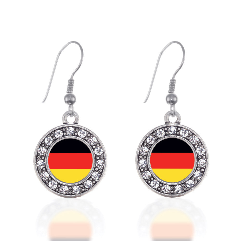 German Flag Circle Charm