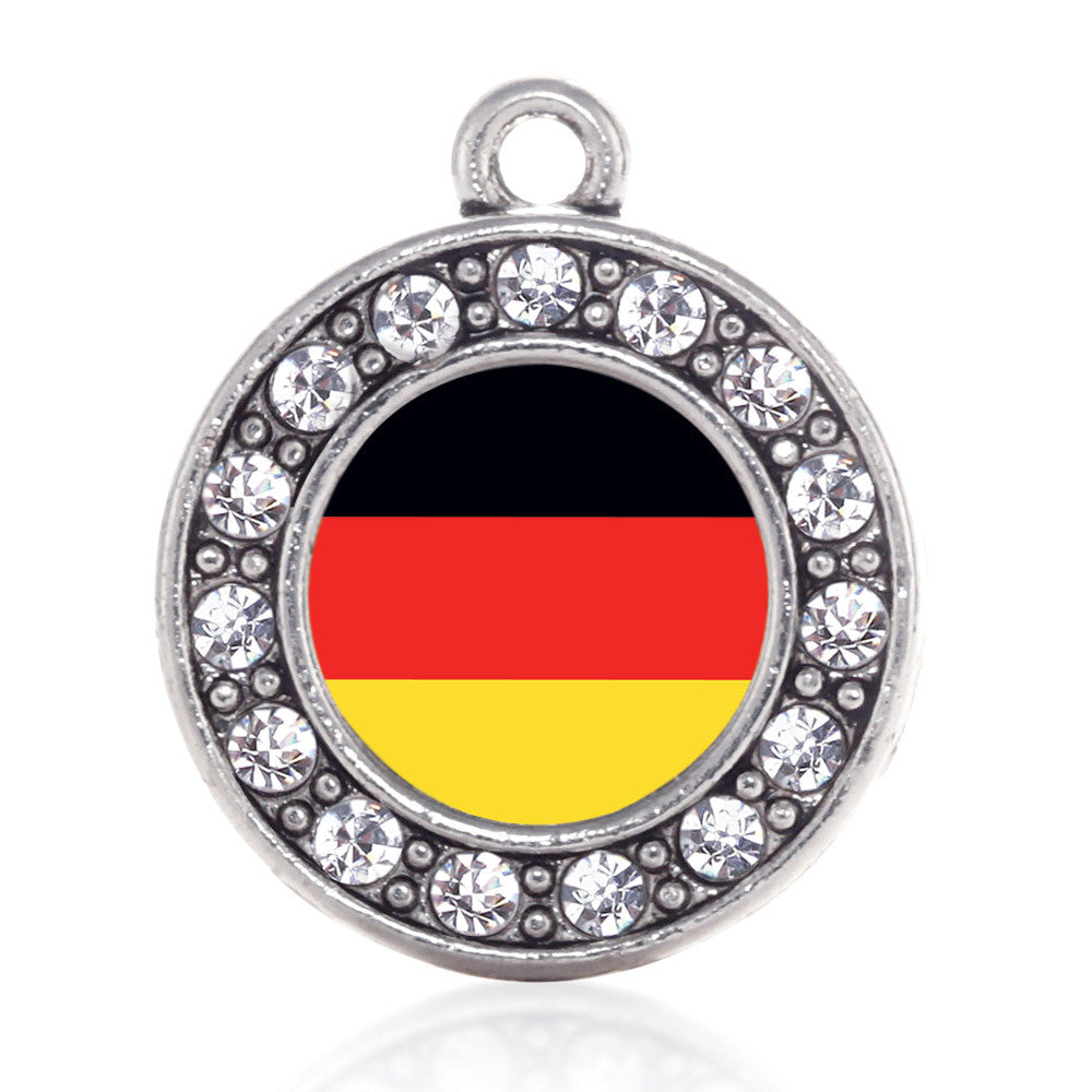 German Flag Circle Charm