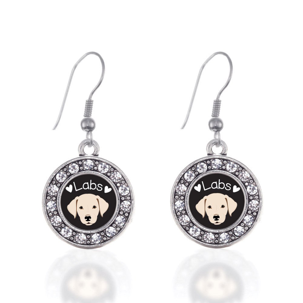Lab Lover Circle Charm