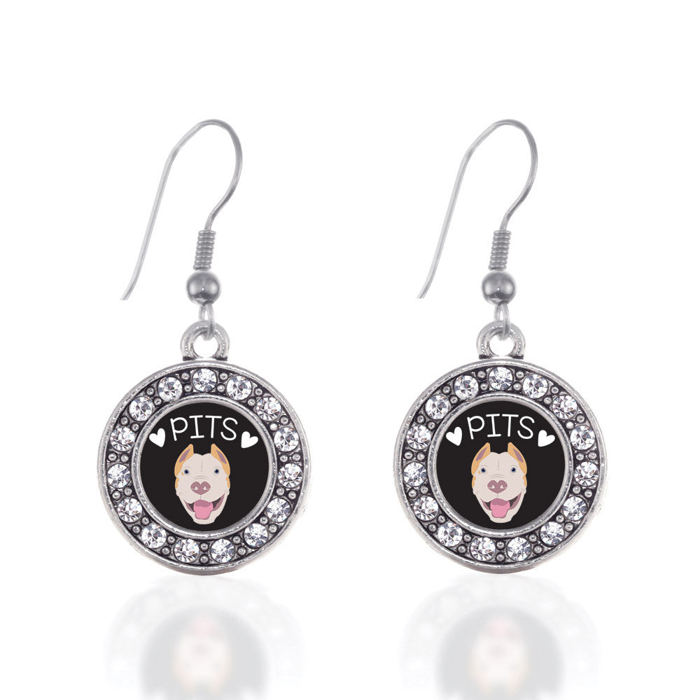 Pit Bull Lover Circle Charm