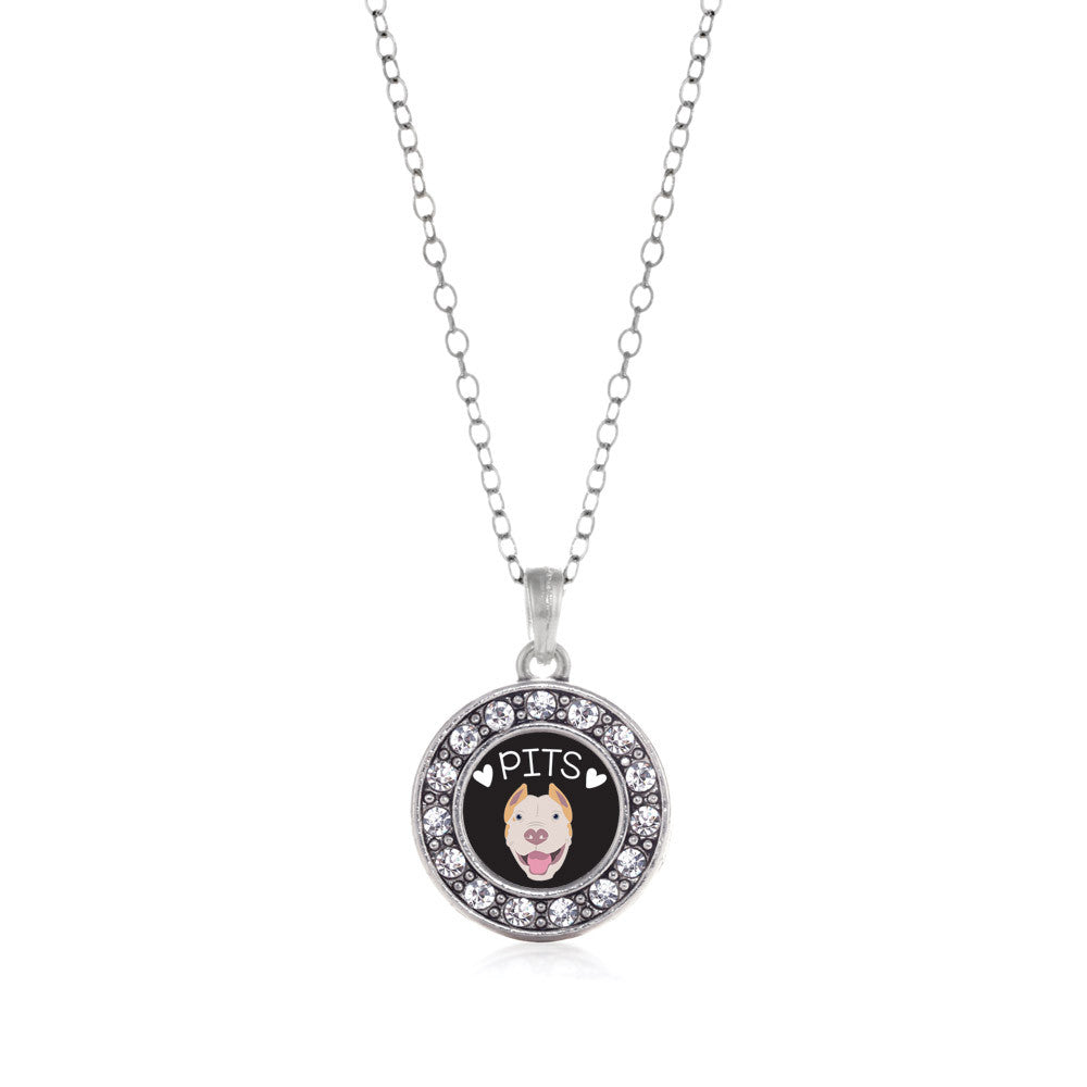 Pit Bull Lover Circle Charm