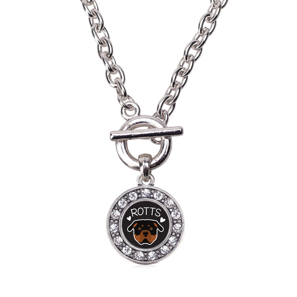 Rottweiler Lover Circle Charm
