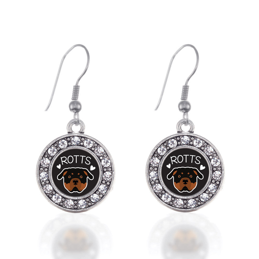 Rottweiler Lover Circle Charm