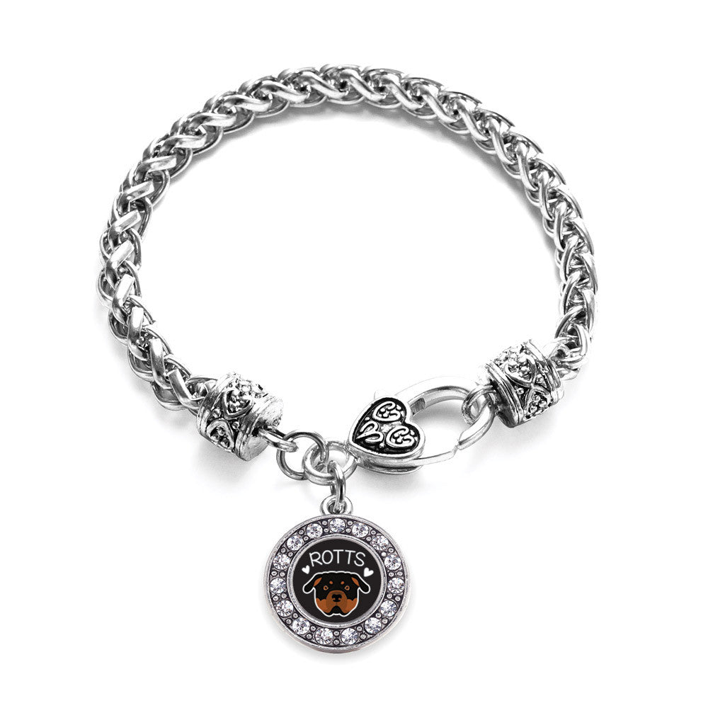 Rottweiler Lover Circle Charm