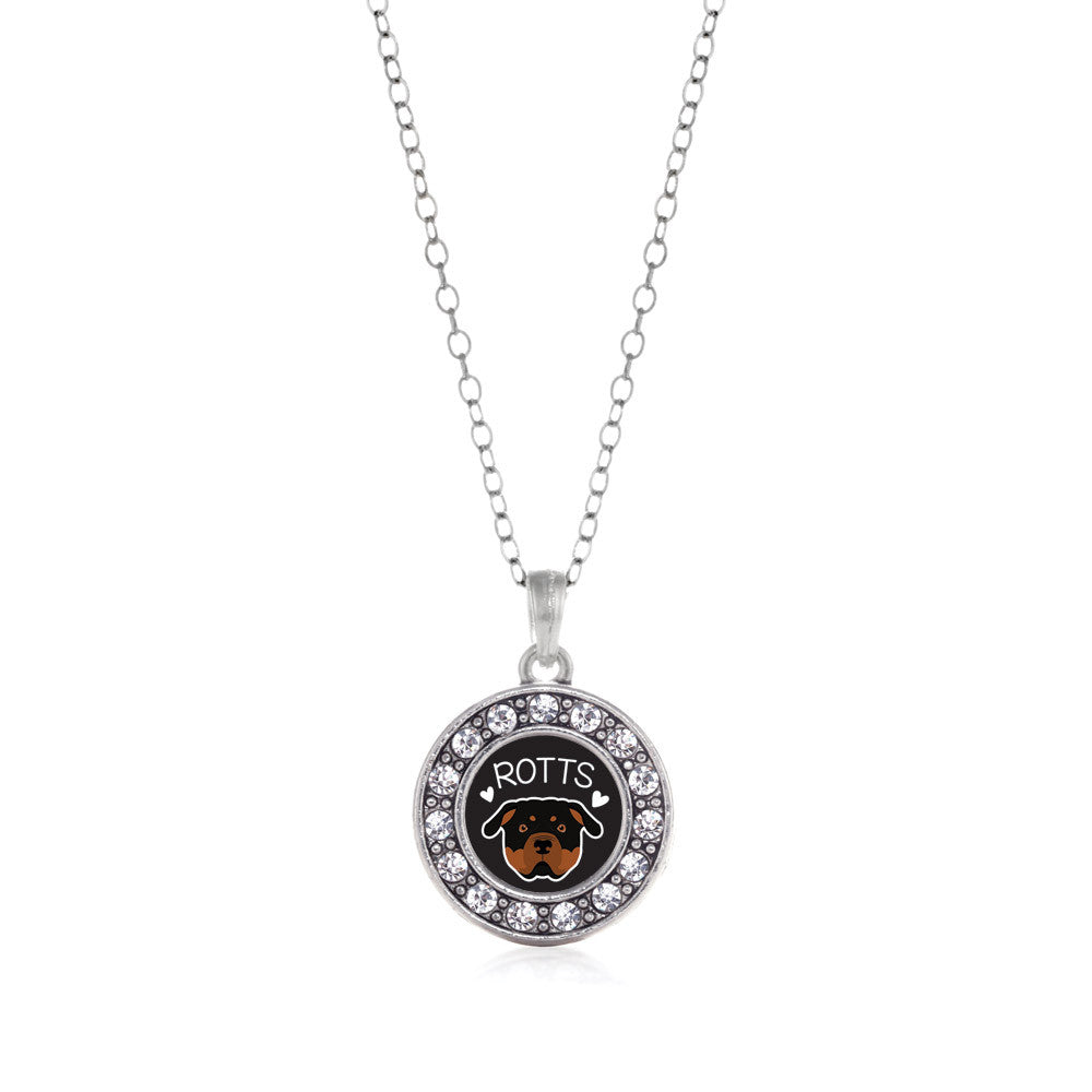 Rottweiler Lover Circle Charm
