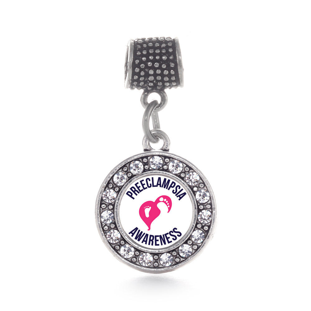 Preeclampsia Awareness Circle Charm