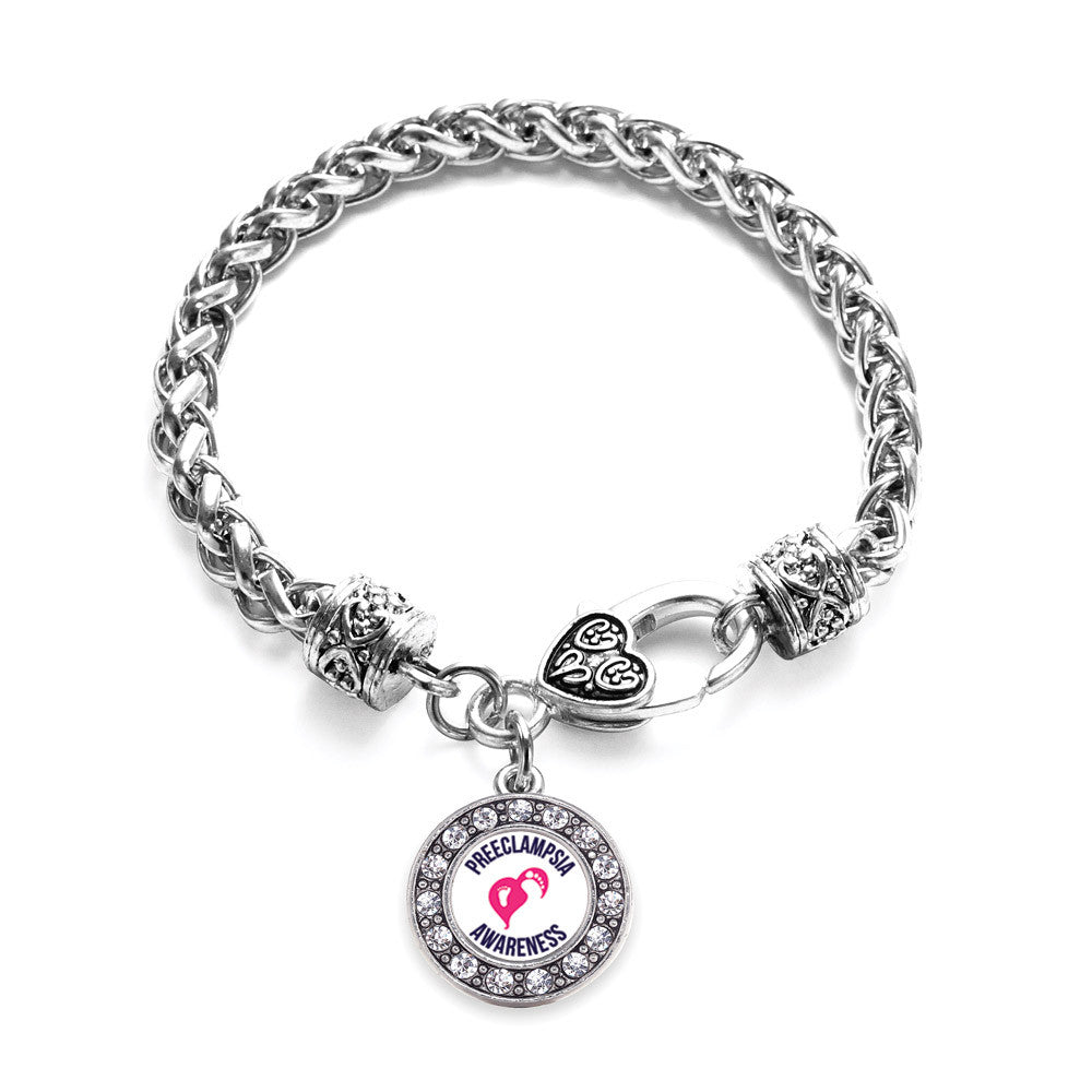 Preeclampsia Awareness Circle Charm