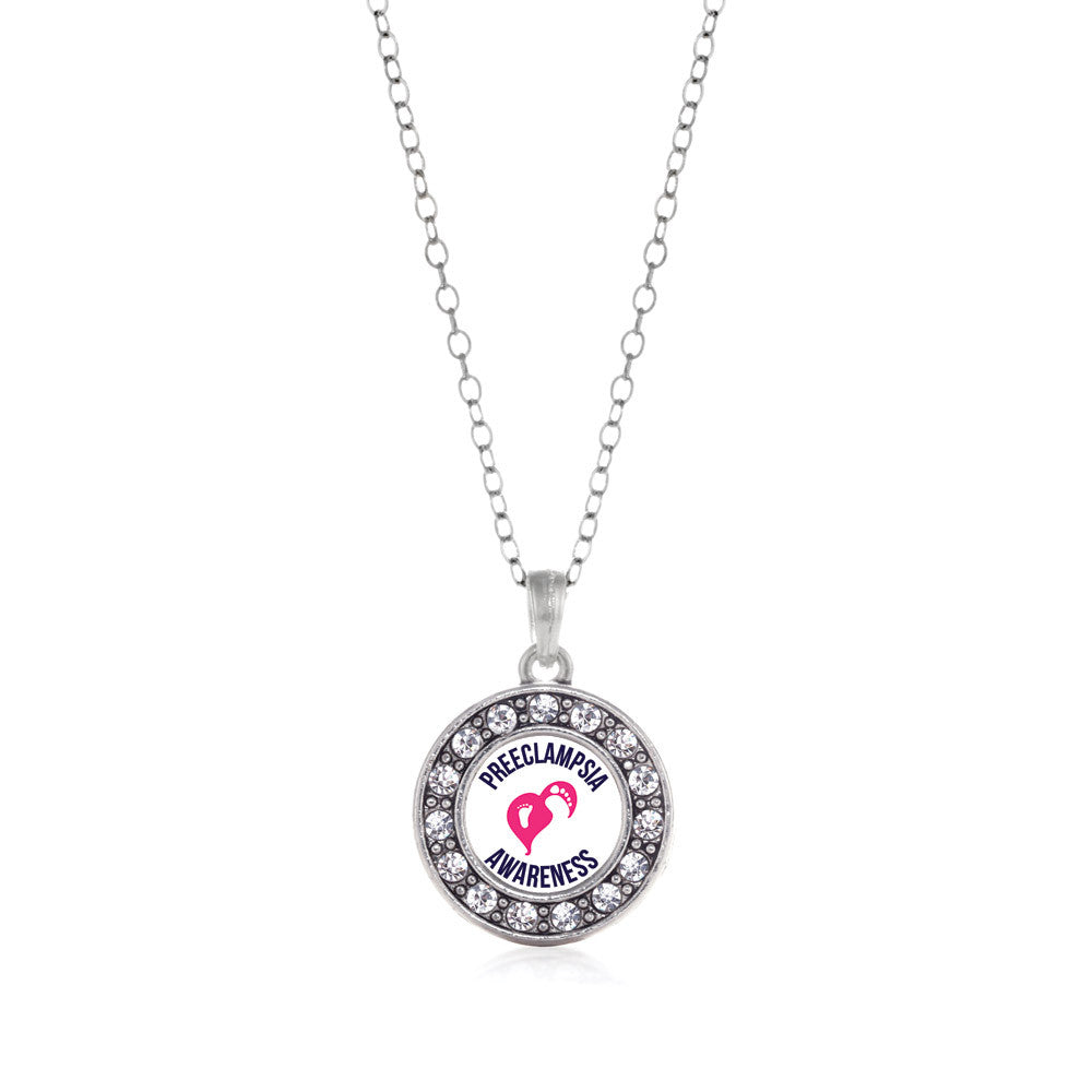 Preeclampsia Awareness Circle Charm