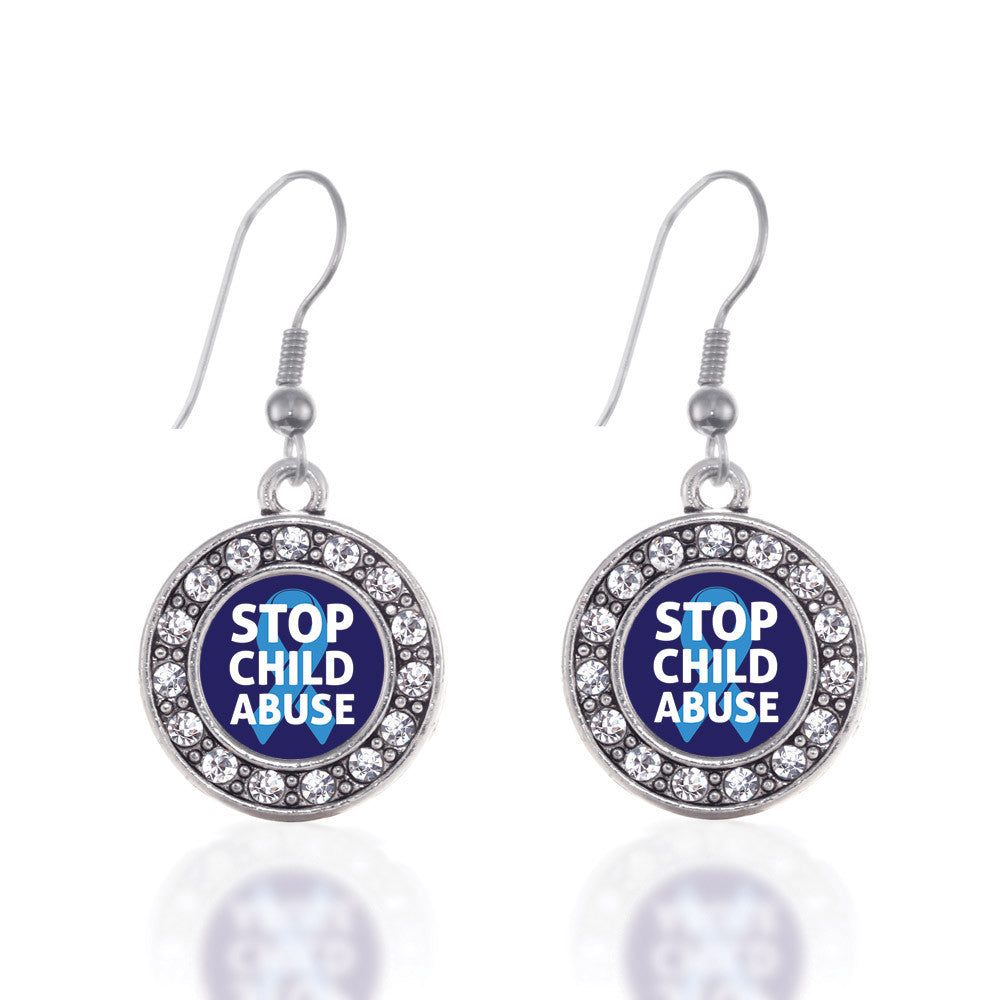 Stop Child Abuse Circle Charm