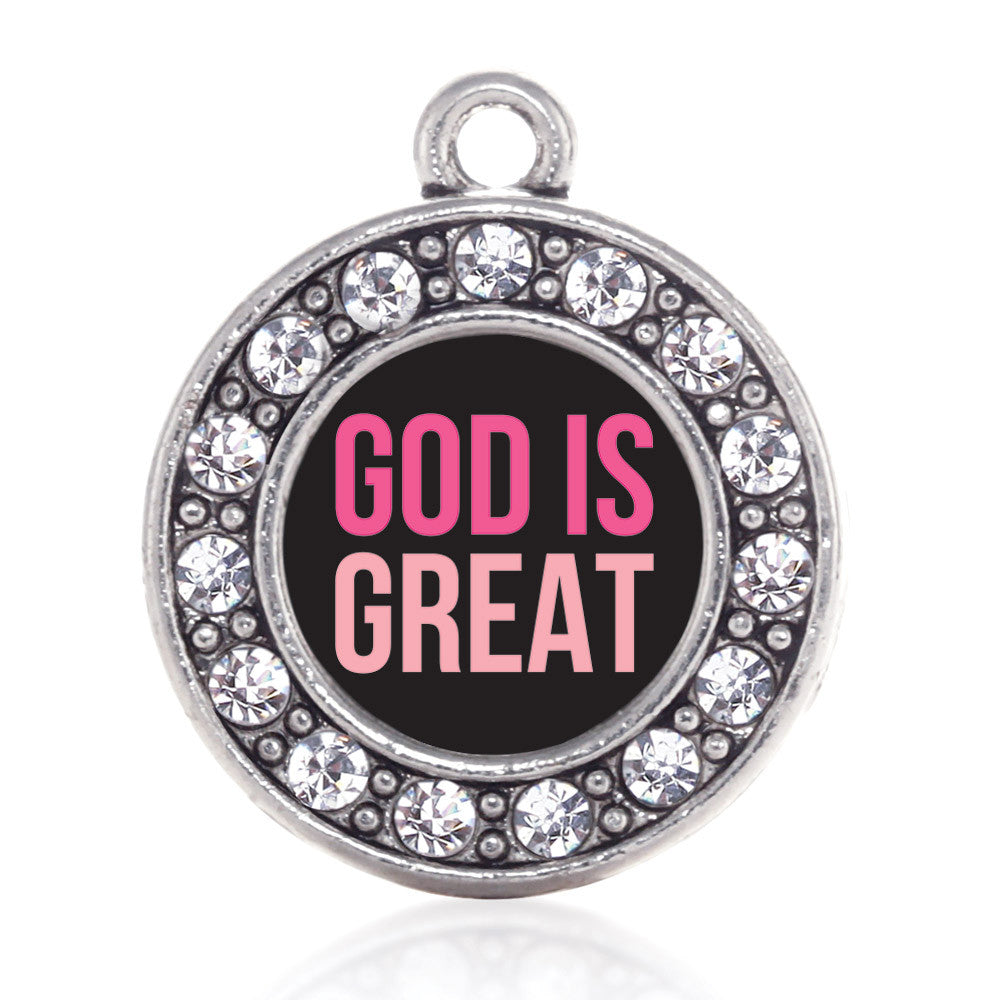 God Is Great Circle Charm