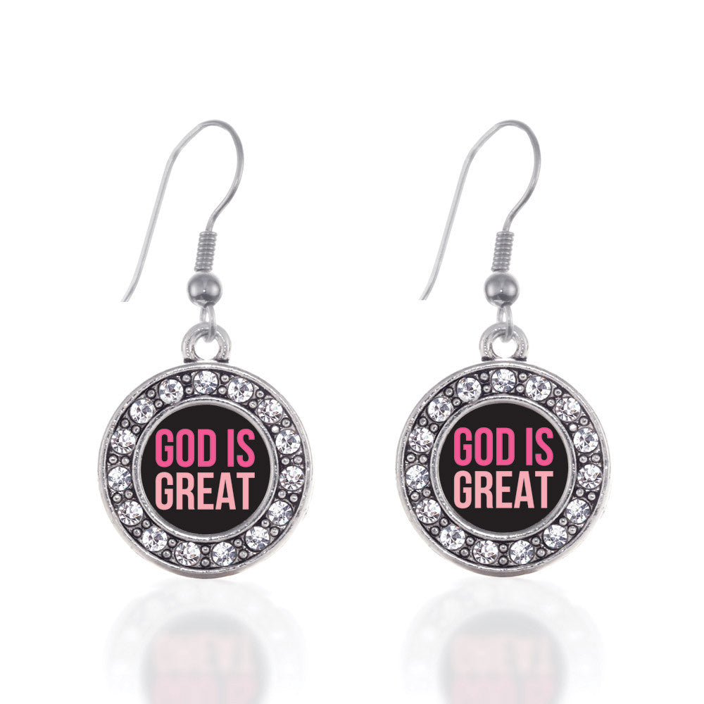 God Is Great Circle Charm