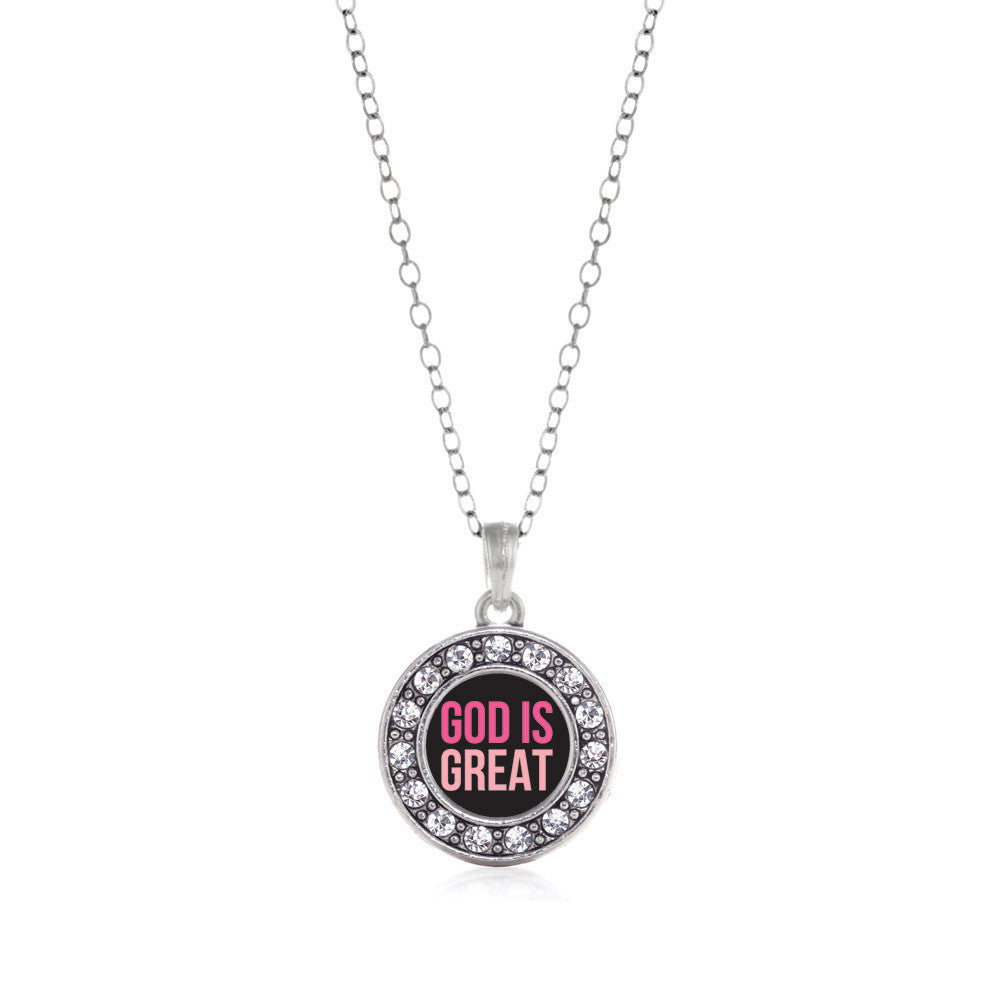 God Is Great Circle Charm