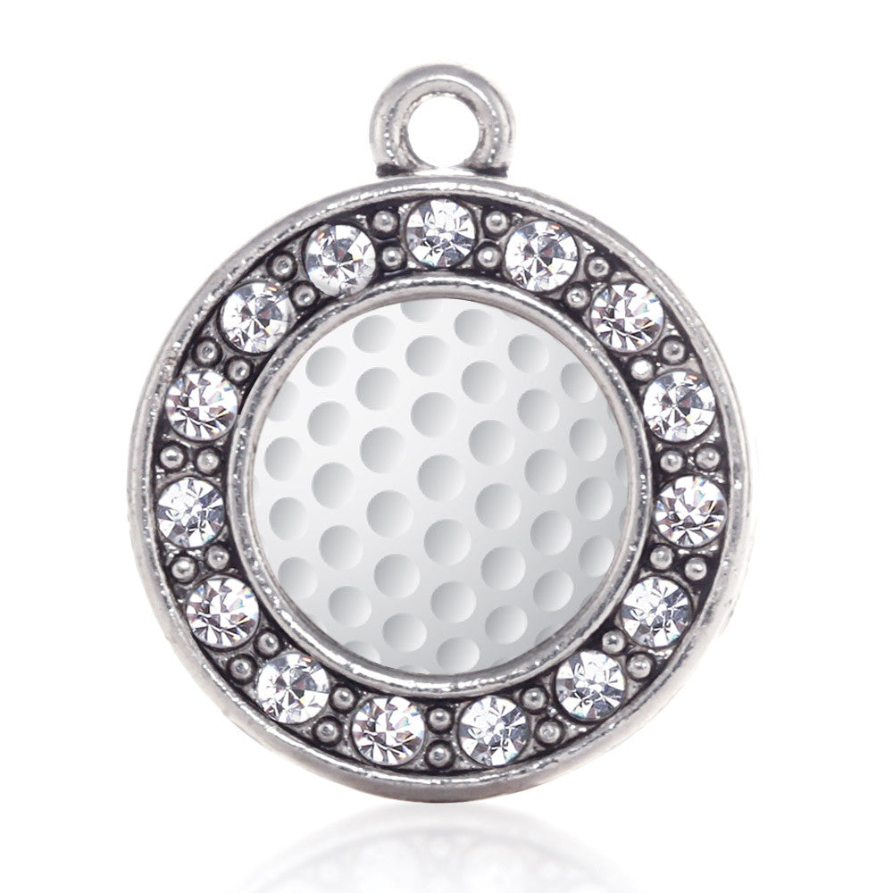 Golf Lovers Circle Charm