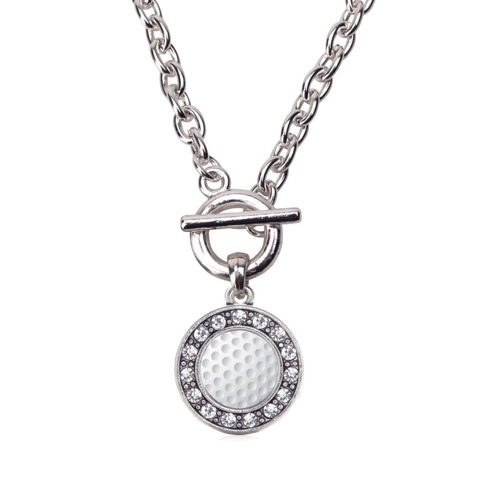 Golf Lovers Circle Charm