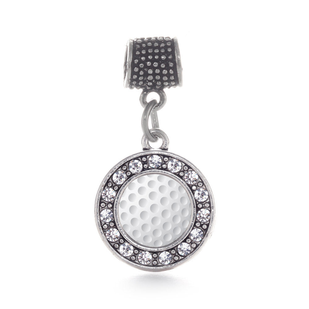 Golf Lovers Circle Charm
