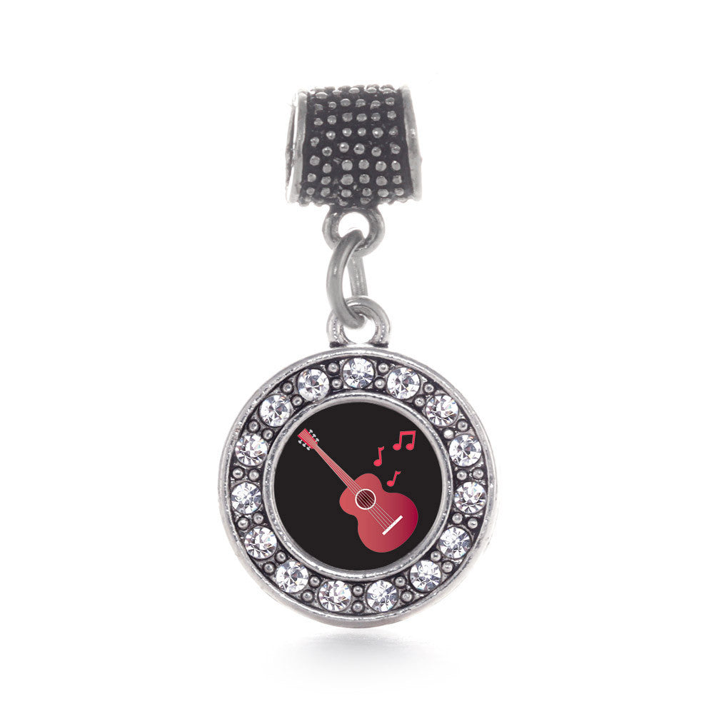 Guitar Lovers Circle Charm