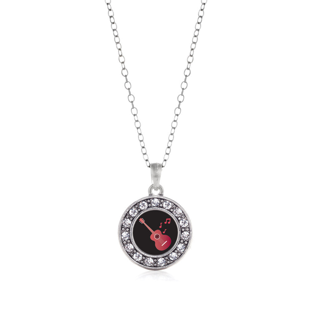 Guitar Lovers Circle Charm