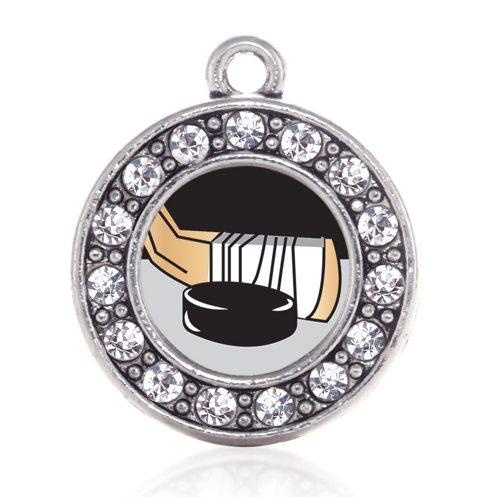 Hockey Circle Charm