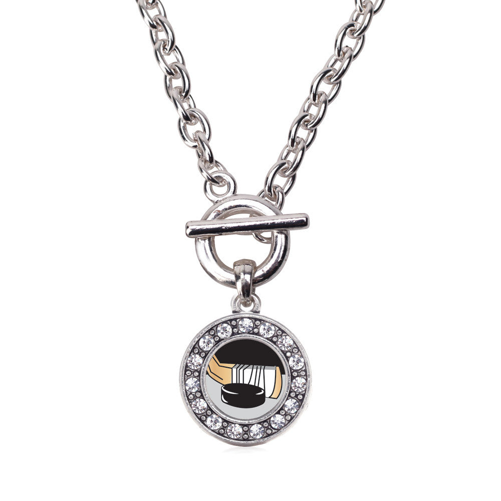 Hockey Circle Charm