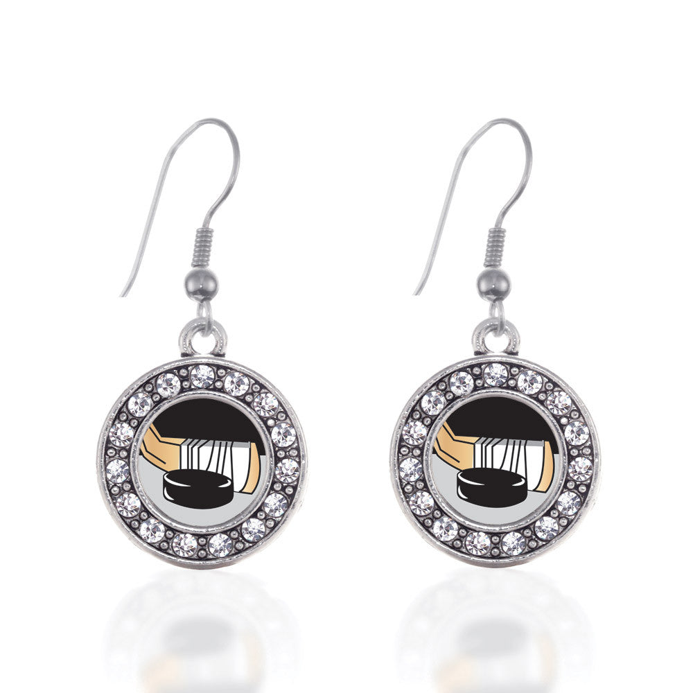 Hockey Circle Charm