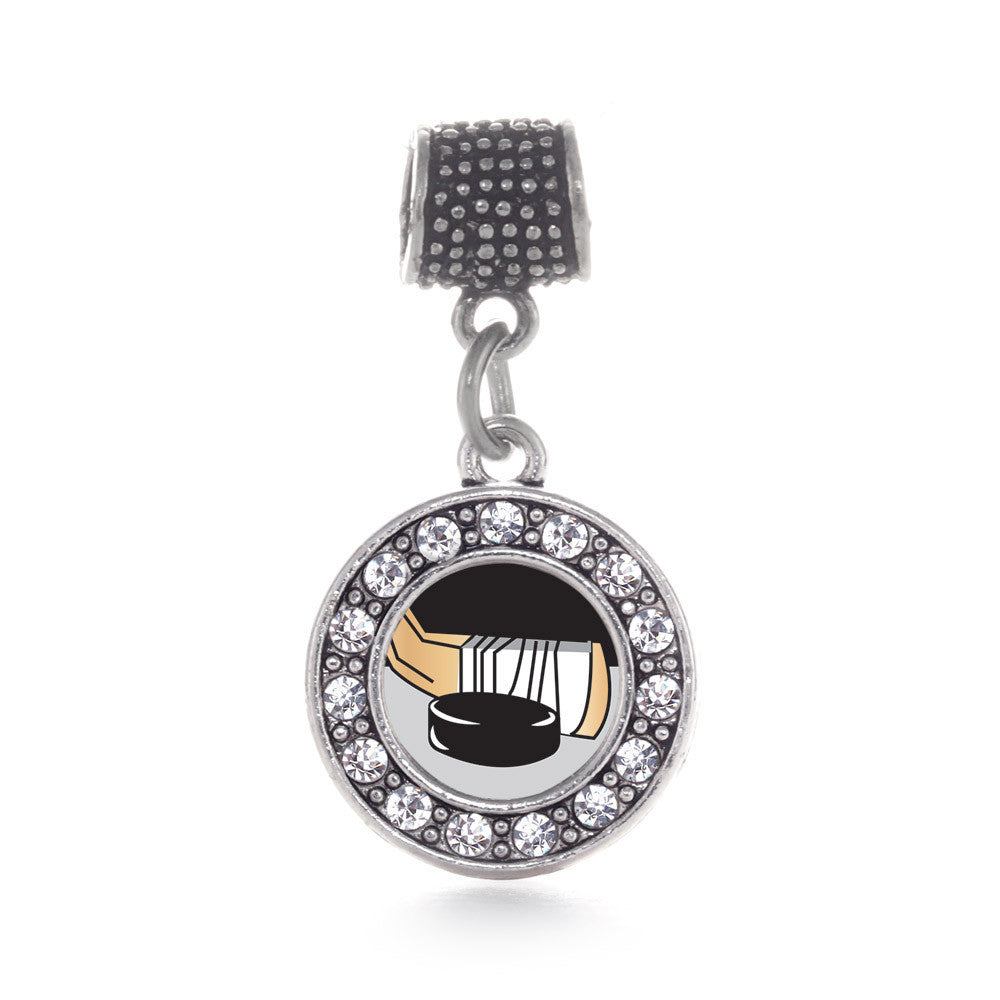 Hockey Circle Charm