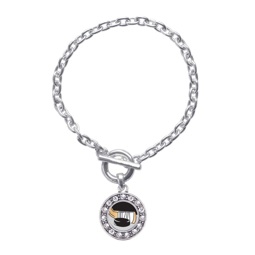 Hockey Circle Charm